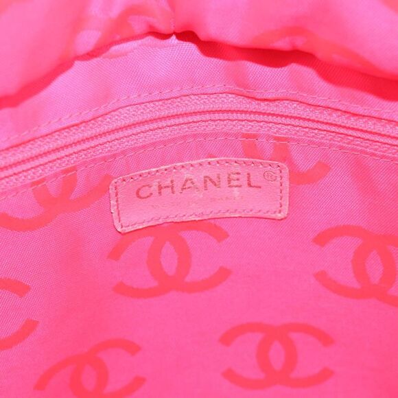 Chanel Cambon Line Multicolour Cotton Tote Bag (Pre-Owned) - Picture 6 of 16